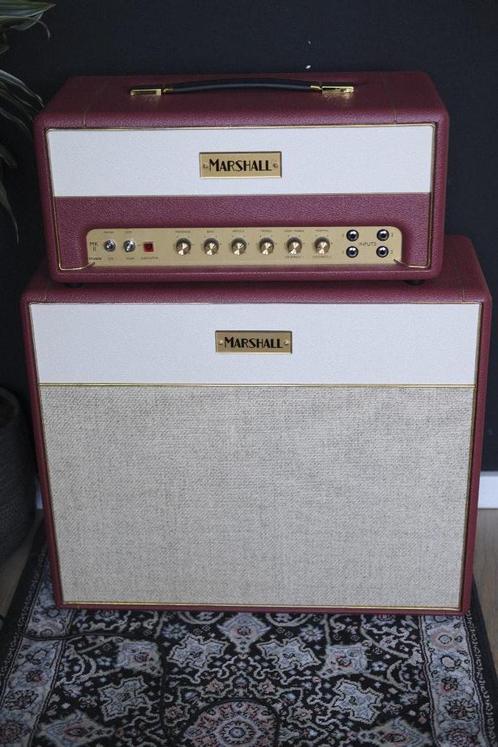 Marshall SV20 Maroon + Cream Levant (limited edition), Muziek en Instrumenten, Versterkers | Bas en Gitaar, Zo goed als nieuw