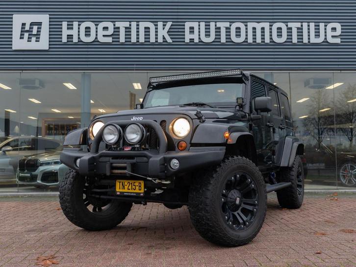 Jeep Wrangler Unlimited 3.6 Sahara | Cruise | Side step | Li, Auto's, Jeep, Bedrijf, Te koop, Wrangler, 4x4, ABS, Airbags, Airconditioning