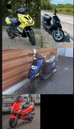 Scooter Gezocht: Booster, Typhoon, Runner, Aerox, Fietsen en Brommers, Gebruikt, Aerox, Maximaal 45 km/u, Ophalen of Verzenden
