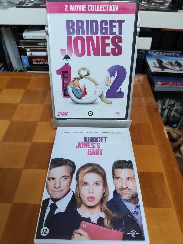Bridget Jones Dvd Trilogie NL ZGAN!! Renee Zellweger, Ophalen of Verzenden, Zo goed als nieuw, Vanaf 12 jaar, Romantische komedie