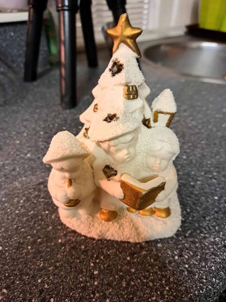 Kerstboom Waxinelichthouder - Kerstdecoratie, Huis en Inrichting, Woonaccessoires | Kandelaars en Kaarsen, Ophalen of Verzenden