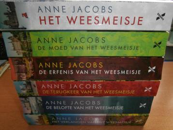 Complete boekenserie  van Anne Jacobs Het weesmeisje beschikbaar voor biedingen