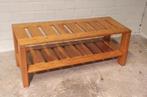 vintage salontafel bankje grenen, Ophalen, Minder dan 75 cm, Tweepersoons, Zo goed als nieuw