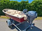 Rana Visboot tour boot bootje met Yamaha 6pk 4 takt, Ophalen, Gebruikt, Tot 10 pk, 3 tot 6 meter