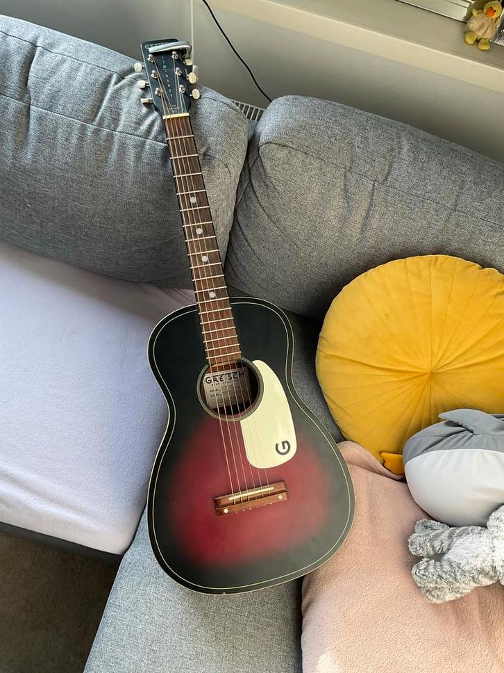Gretsch Jim Dandy Parlor Travel Guitar, Muziek en Instrumenten, Snaarinstrumenten | Gitaren | Akoestisch, Gebruikt, Western- of Steelstringgitaar