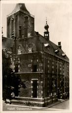 Hasselt - Gemeentehuis -, Verzamelen, Ansichtkaarten | Nederland, Ophalen of Verzenden, 1940 tot 1960, Gelopen, Overijssel