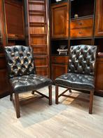 Chesterfield eetkamerstoelen 6 stuks, Huis en Inrichting, Ophalen, Chesterfield, Zo goed als nieuw, Vijf, Zes of meer stoelen