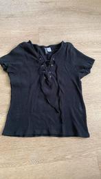 Divided zgan Zwart  T Shirt maat S, Divided, Zwart, Ophalen of Verzenden, Zo goed als nieuw