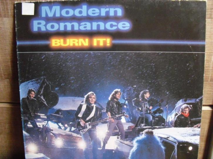 Modern Romance "Burn It! " LP, Cd's en Dvd's, Vinyl | Rock, Gebruikt, Poprock, 12 inch, Ophalen of Verzenden