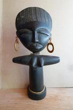 Vruchtbaarheidpop, Ghana, de jaren '60, Antiek en Kunst, Ophalen of Verzenden