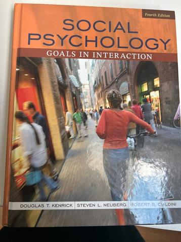 Sociale Psychologie - Kenrick, Neuberg, Cialdini beschikbaar voor biedingen
