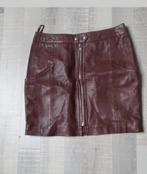 Nieuwe leren gevoerde burgundy kleur rok anna van toor, Kleding | Dames, Maat 38/40 (M), Overige kleuren, Anna van Toor, Nieuw