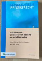 Faillissement, surseance van betaling en schuldsanering, Ophalen of Verzenden, Zo goed als nieuw, A.M.J. van Buchem-Spapens; Th.A. Pouw