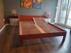 Auping Auronde 160 x 200 cm., Gebruikt, Bruin, Tweepersoons, Ophalen of Verzenden