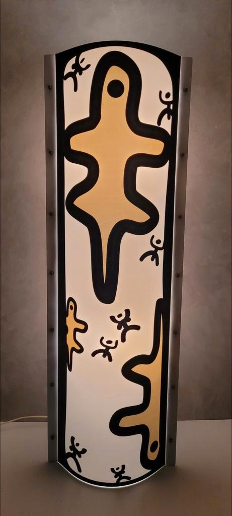 Retro design vintage vloerlamp lamp (Slamp), Huis en Inrichting, Lampen | Vloerlampen, Zo goed als nieuw, Ophalen