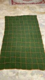 GR24 Vintage gehaakt patchwork kleed foulard groen 207/126