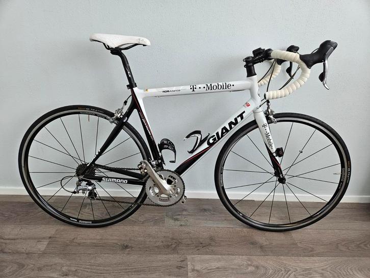Giant Tcr Alliance T-Mobile Carbon, Fietsen en Brommers, Fietsen | Racefietsen, Gebruikt, Giant, Meer dan 20 versnellingen, Carbon