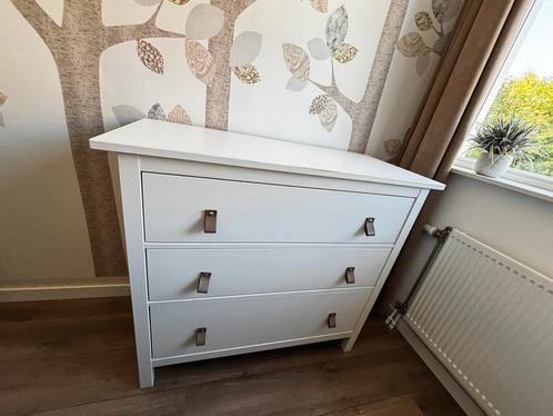 IKEA Hemnes ladekast en commode wit, Huis en Inrichting, Kasten | Ladekasten, Gebruikt, Minder dan 100 cm, 25 tot 50 cm, Ophalen