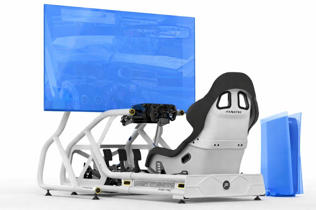 Racesimulator verhuur, cockpit + stuur/pedalen (op locatie), Ophalen, Zo goed als nieuw