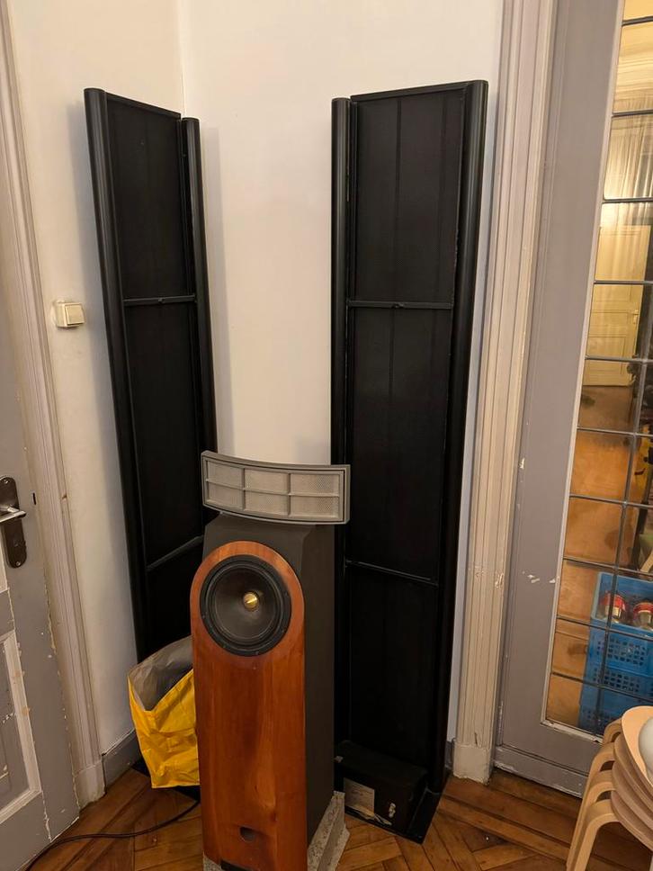 Final 1.2 Elektrostaat - Nieuwe Membranen Nodig, Audio, Tv en Foto, Luidsprekers, Niet werkend, Front, Rear of Stereo speakers