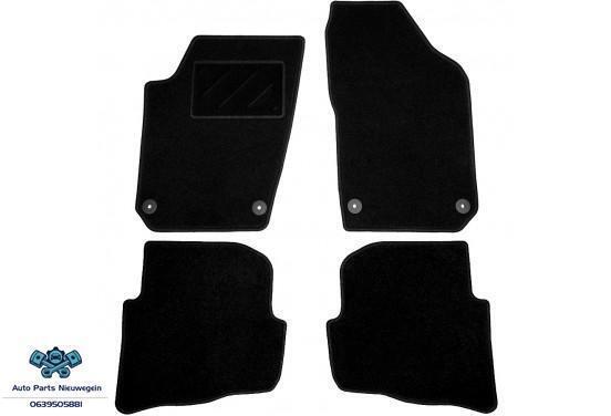 Matten set zwart Seat Leon 5F ('13->) 5F0863011LOE, Auto-onderdelen, Interieur en Bekleding, Seat, Nieuw, Ophalen of Verzenden