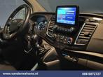 Ford Transit Custom 2.0 TDCI 170pk L2H1 Euro6 Airco | 2x zij, Auto's, Bestelauto's, 4 cilinders, 2800 kg, Wit, 11 km/l
