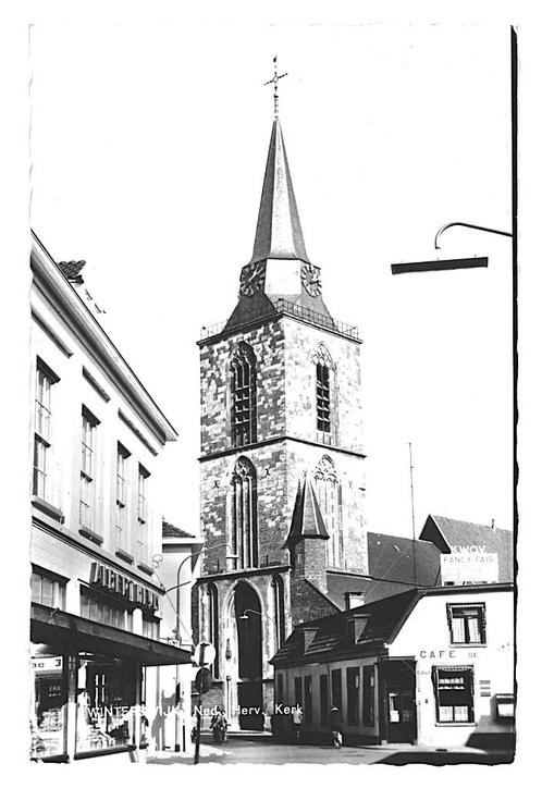 901463	Winterswijk	Gld 1962 Winkelstraat Albert hein Café Ne, Verzamelen, Ansichtkaarten | Nederland, Gelopen, Gelderland, 1960 tot 1980