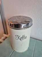 Koffieblik wit., Ophalen of Verzenden, Gebruikt, Overige