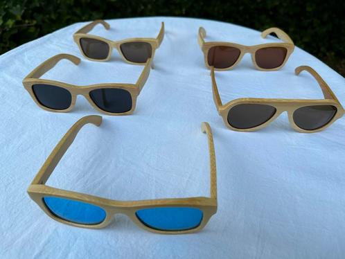 Houten heren zonnebrillen nieuw, diverse kleuren en modellen, Sieraden, Tassen en Uiterlijk, Zonnebrillen en Brillen | Heren, Nieuw