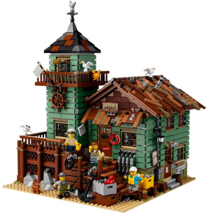 LEGO 21310 Old Fishing Store / oude viswinkel, Kinderen en Baby's, Speelgoed | Duplo en Lego, Zo goed als nieuw, Lego, Complete set