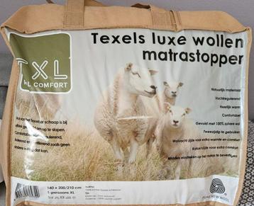Texels luxe wollen matrastopper beschikbaar voor biedingen