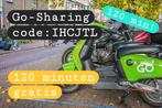*Tijdelijk* 120 minuten gratis rijden Go Sharing: IHCJTL, Tickets en Kaartjes, Kortingen en Cadeaubonnen
