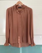 Nieuwe bruine blouse bloesje van Pescara Terstal, maat S, Bruin, Pescara, Nieuw, Ophalen of Verzenden