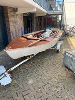 Bootje zeilbootje 540cm mastboot met aanhanger, Ophalen of Verzenden, Zo goed als nieuw, Overige typen, Motorboot