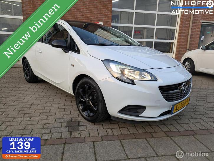 Opel Corsa 1.4 Black Edition, Auto's, Opel, Bedrijf, Te koop, Corsa, ABS, Airbags, Airconditioning, Alarm, Android Auto, Apple Carplay
