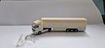 Herpa 65450 Mercedes met oplegger, Hobby en Vrije tijd, Modeltreinen | N-Spoor, Overige merken, Gebruikt, Gelijkstroom of Wisselstroom
