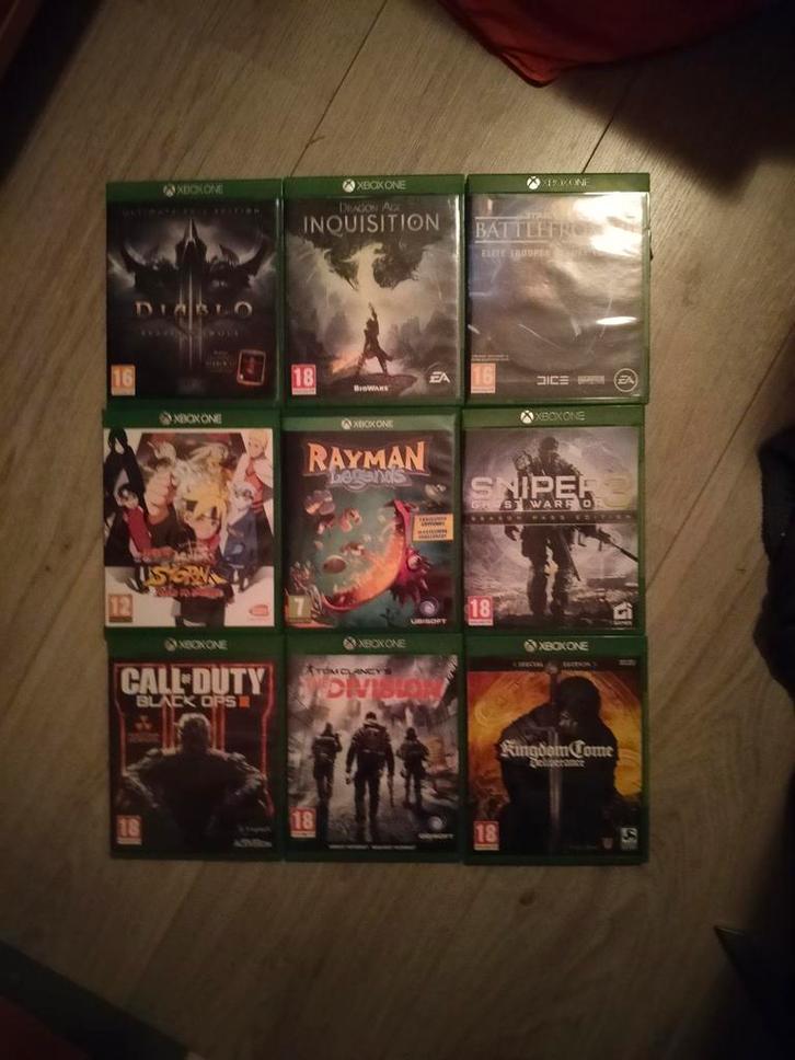 Call of duty black ops3, sniper 3, rayman, Xbox one, Spelcomputers en Games, Games | Xbox One, Zo goed als nieuw, 1 speler, Ophalen of Verzenden