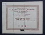 Verfstoffen Fabriek Holland v/h Dr.Remmert & Co.- Apeldoorn, Verzenden, Voor 1920, Overige typen
