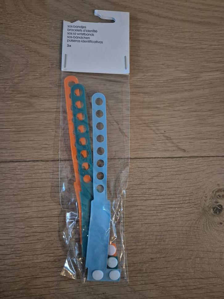 SOS Naambandjes - 3 Stuks, Kinderen en Baby's, Overige Kinderen en Baby's, Nieuw, Ophalen of Verzenden