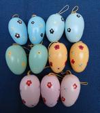 Vintage houten paashangers ei, Ophalen of Verzenden, Gebruikt