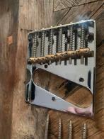 Telecaster vintage style bridge 6 saddle brass neww, Verzenden, Zo goed als nieuw