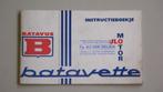 Batavus instuctieboekje batavette met ILO motor, Ophalen of Verzenden, Zo goed als nieuw