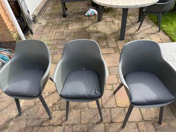 6 Life tuinstoelen met kussens beschikbaar voor biedingen