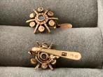 Prachtige sierlijke gouden oorhangers, oorbellen, Ophalen of Verzenden, Goud