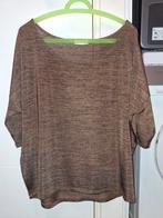 Hele mooie bruine top SuperTrash in maat M, Maat 38/40 (M), Ophalen of Verzenden, Korte mouw, Gedragen
