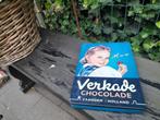 zeer oud blik van verkade chocolade zaandam, Ophalen of Verzenden, Gebruikt, Overige, Overige merken