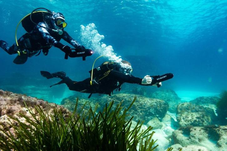 SCUBAJET PRO All-in-One Kit – onderwaterscooter, Watersport en Boten, Duiken, Nieuw, Overige typen, Ophalen