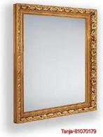 Oud goud kleurige spiegel 55x70cm, Ophalen of Verzenden, Nieuw, Minder dan 50 cm, Minder dan 100 cm
