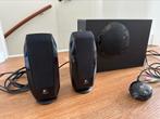 Logitech S220 Subwoofer + 2 Satellietspeakers voor PC., Computers en Software, Ophalen, Gebruikt