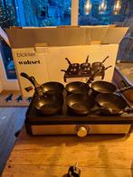 Wokset gourmet blokker, Ophalen of Verzenden, Gebruikt, 4 t/m 7 personen